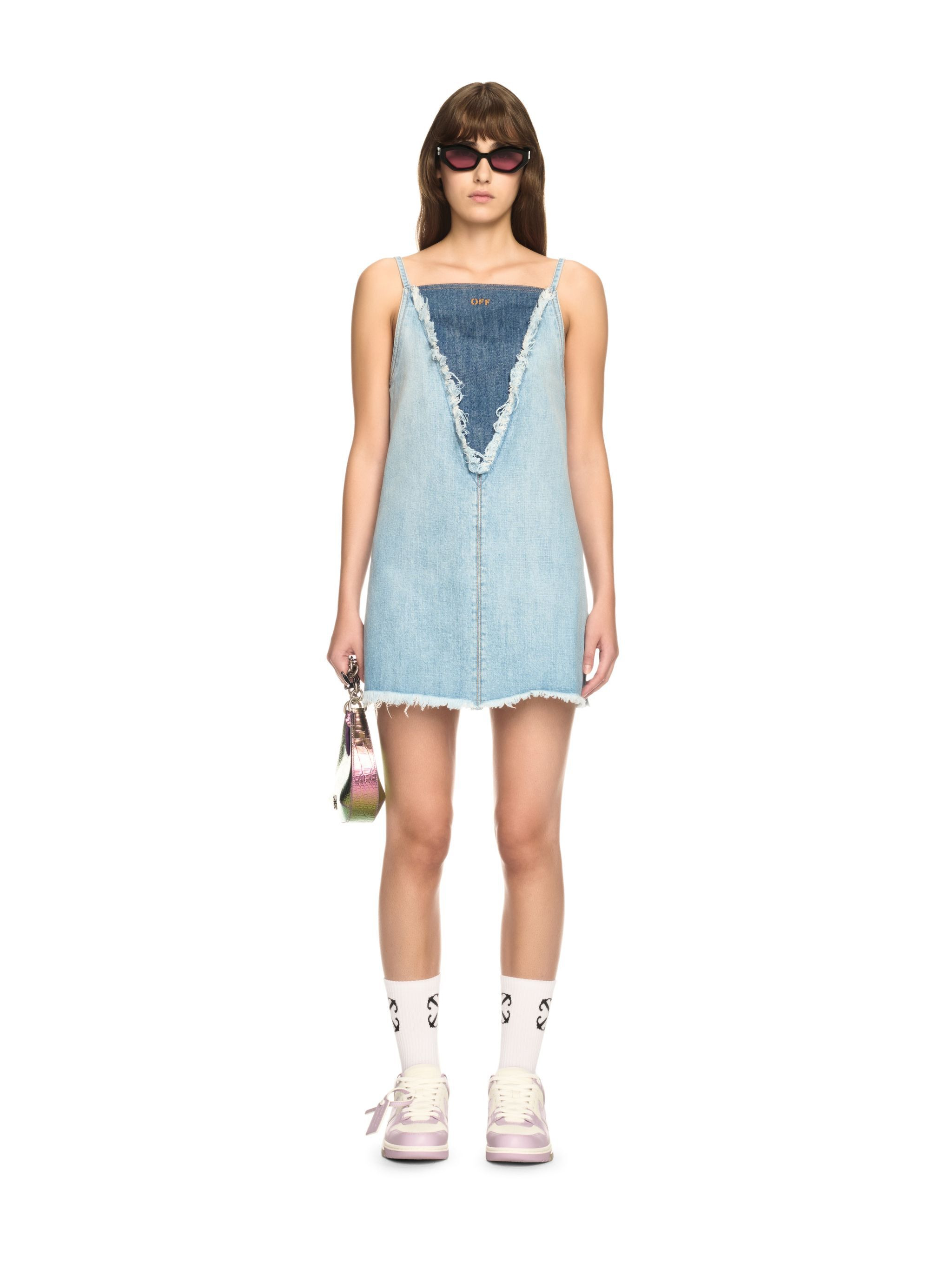 Blue Denim Doll Dress - 2
