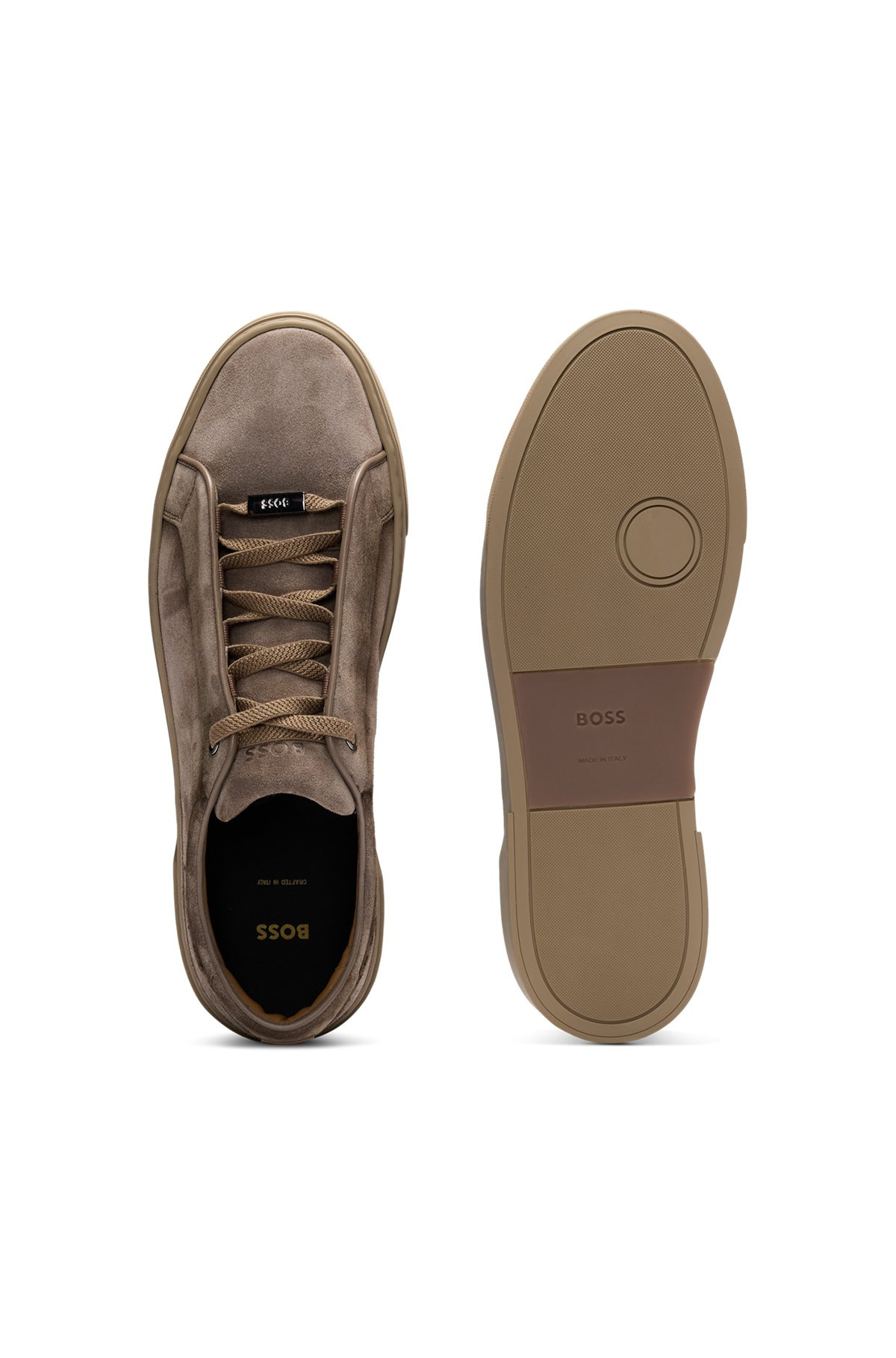 GARY LOW-TOP TRAINERS IN SUEDE - 4