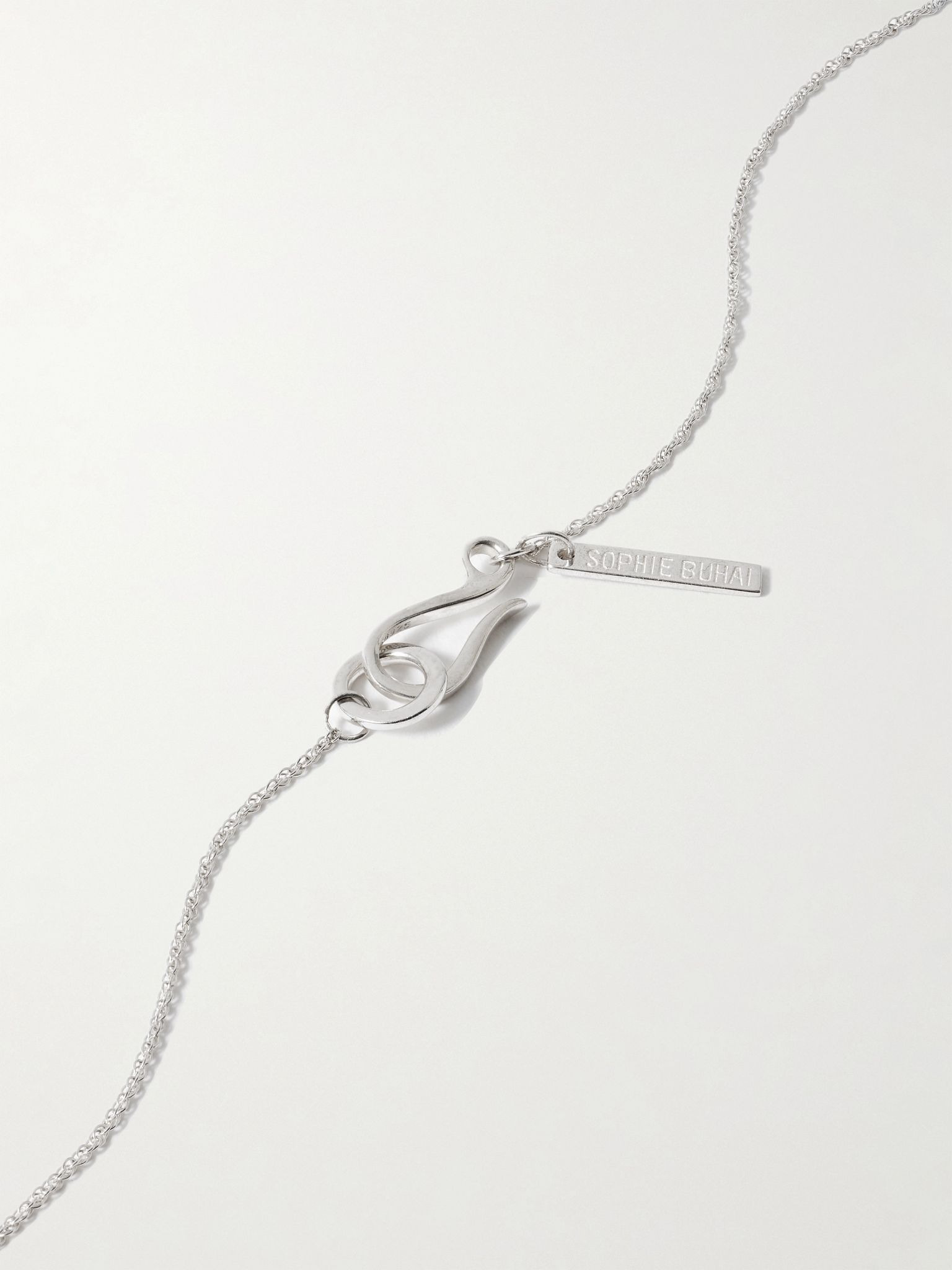 Everyday Egg silver onyx necklace Black - 3