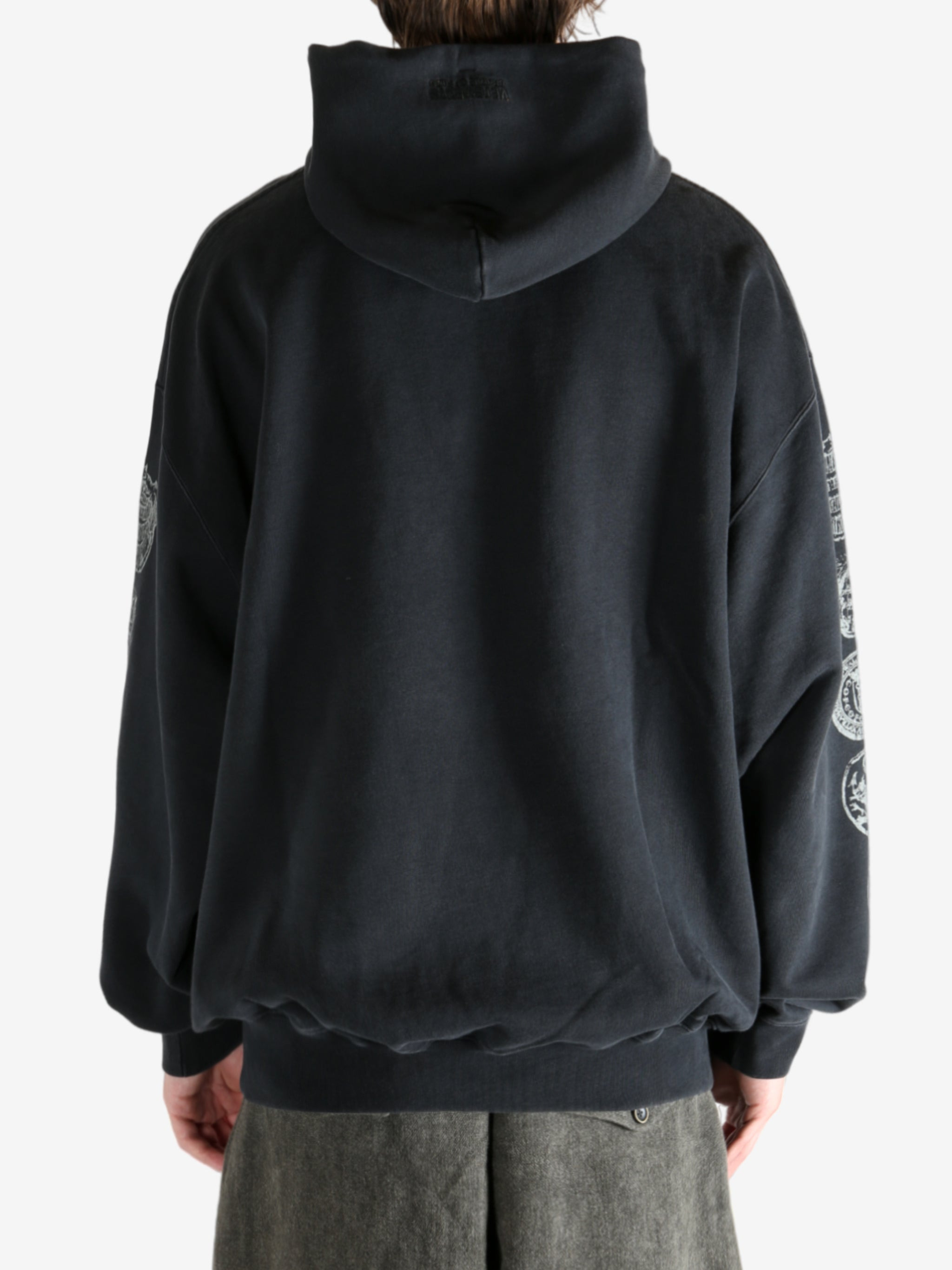 VETEMENTS - Men Cof Vengeful Spirit Oversized Hoodie - 3