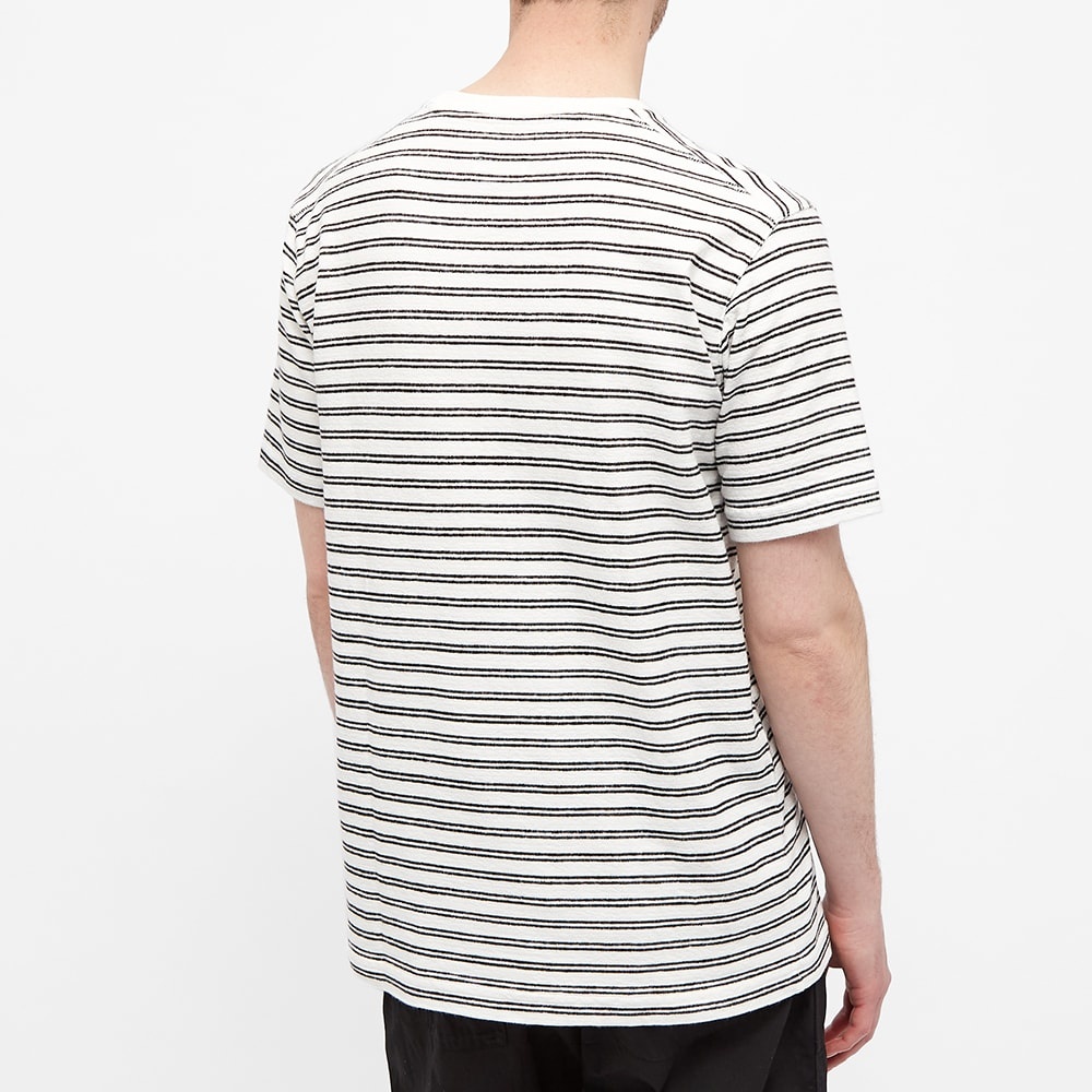 Universal Works Big Pocket Stripe Tee - 4