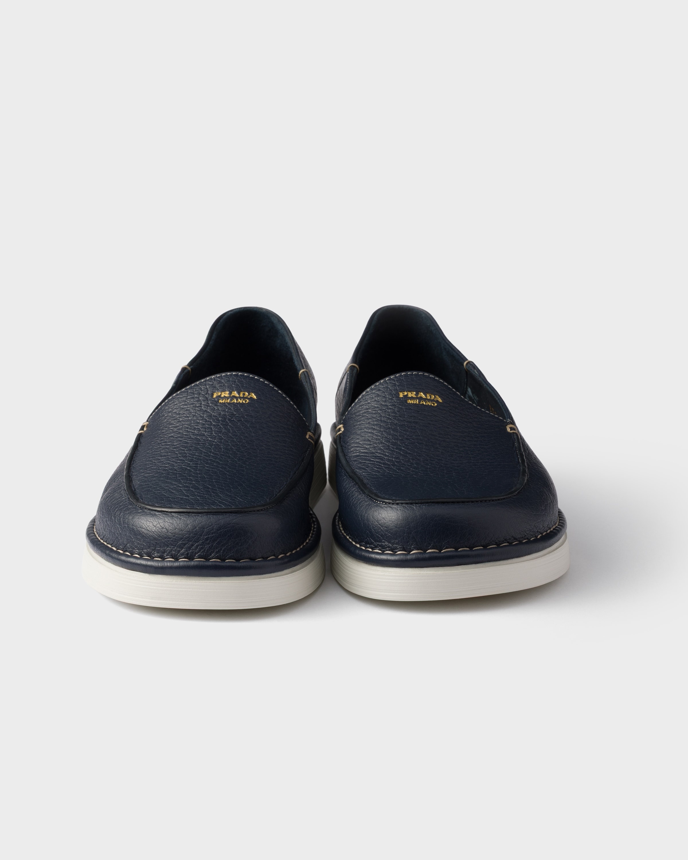 Leather slip-ons - 5