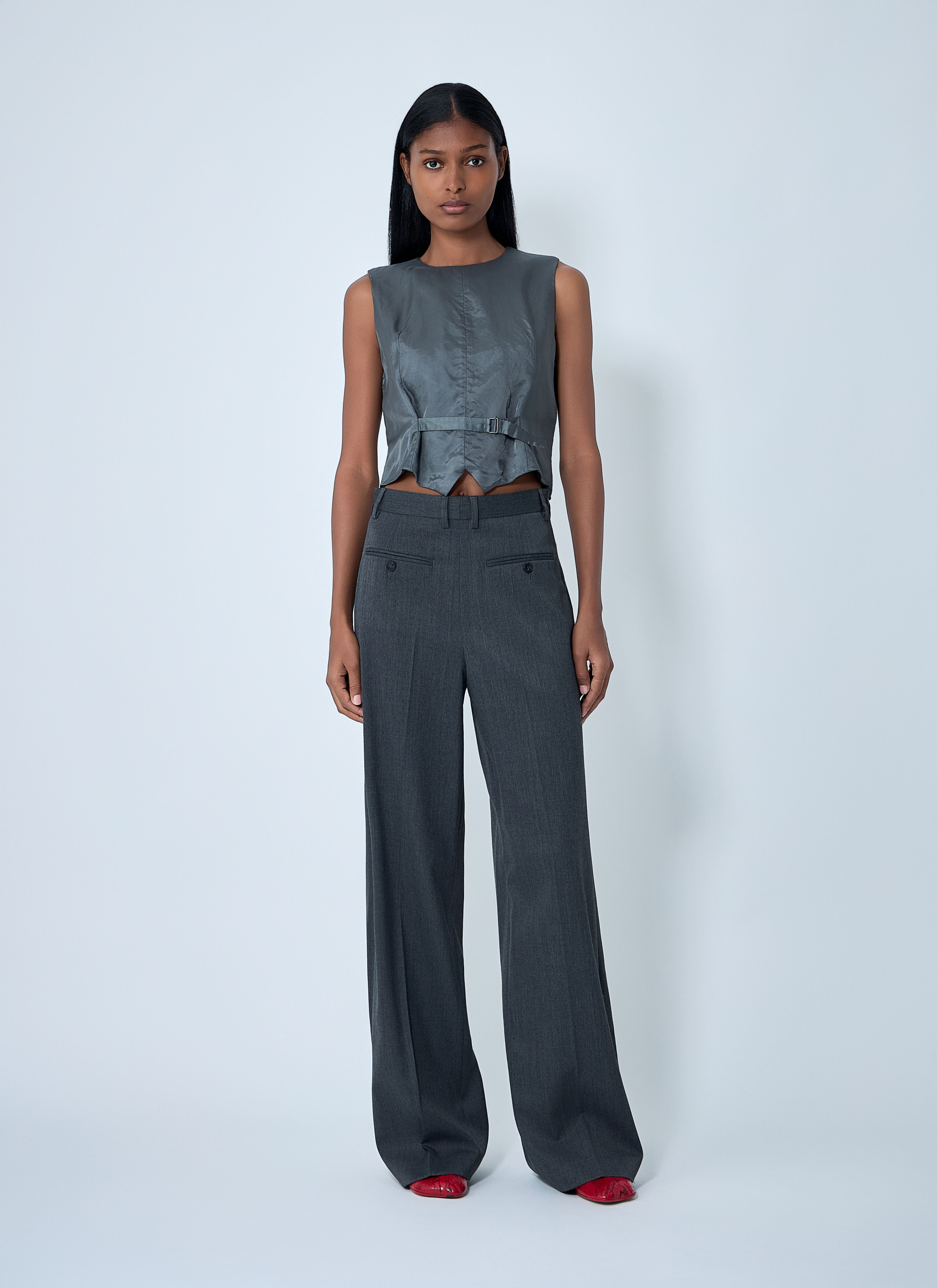 Tailored Back-To-Front Pants - 2