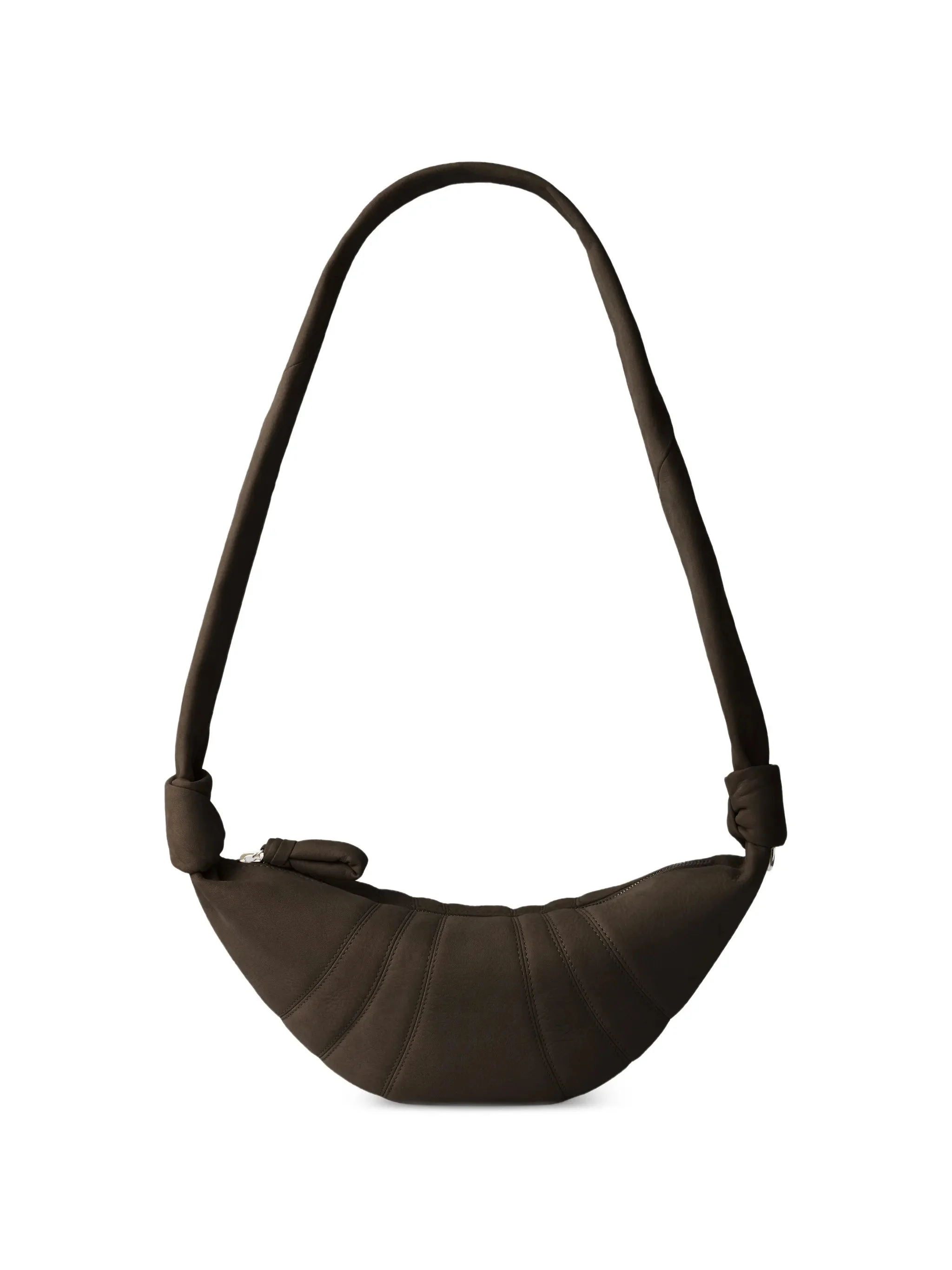 Lemaire Small Croissant Bag In Alpaca Nubuck - 1