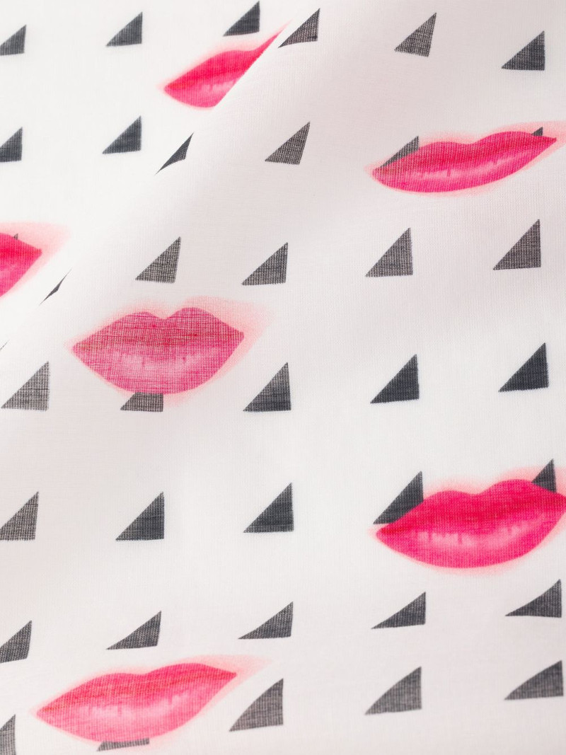 Prada printed cotton pareo outlook