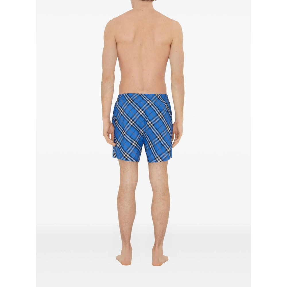 Burberry Blue Beachwear - Swim Shorts Men - 2