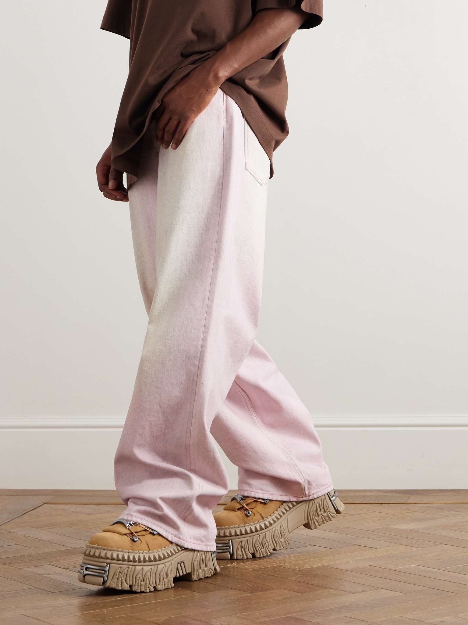 + New Rock Embellished Suede Platform Sneakers - 2