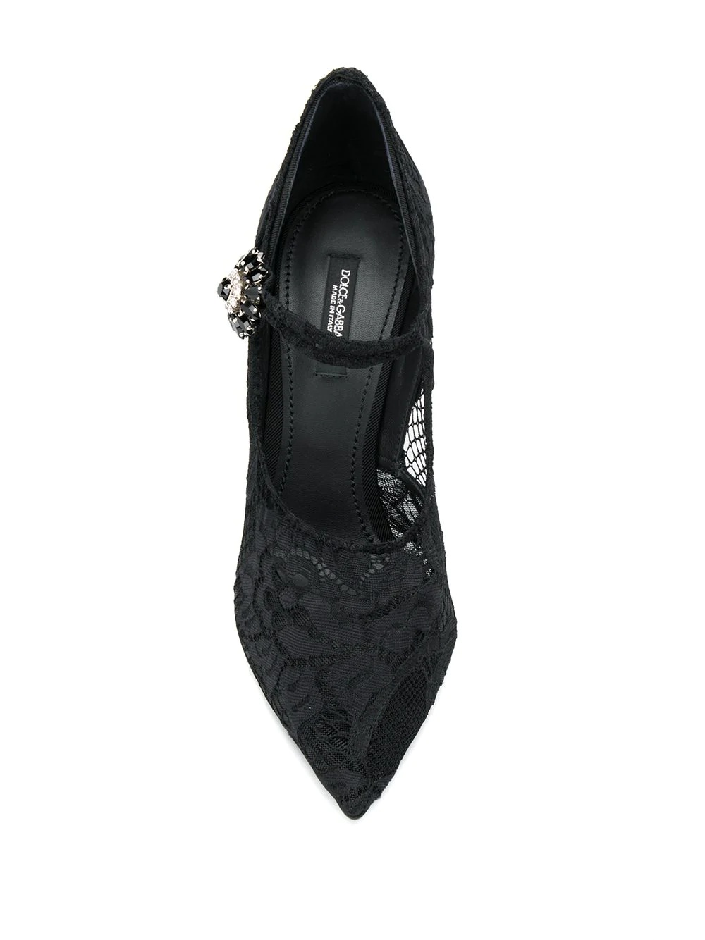 Mary Jane lace pumps - 4