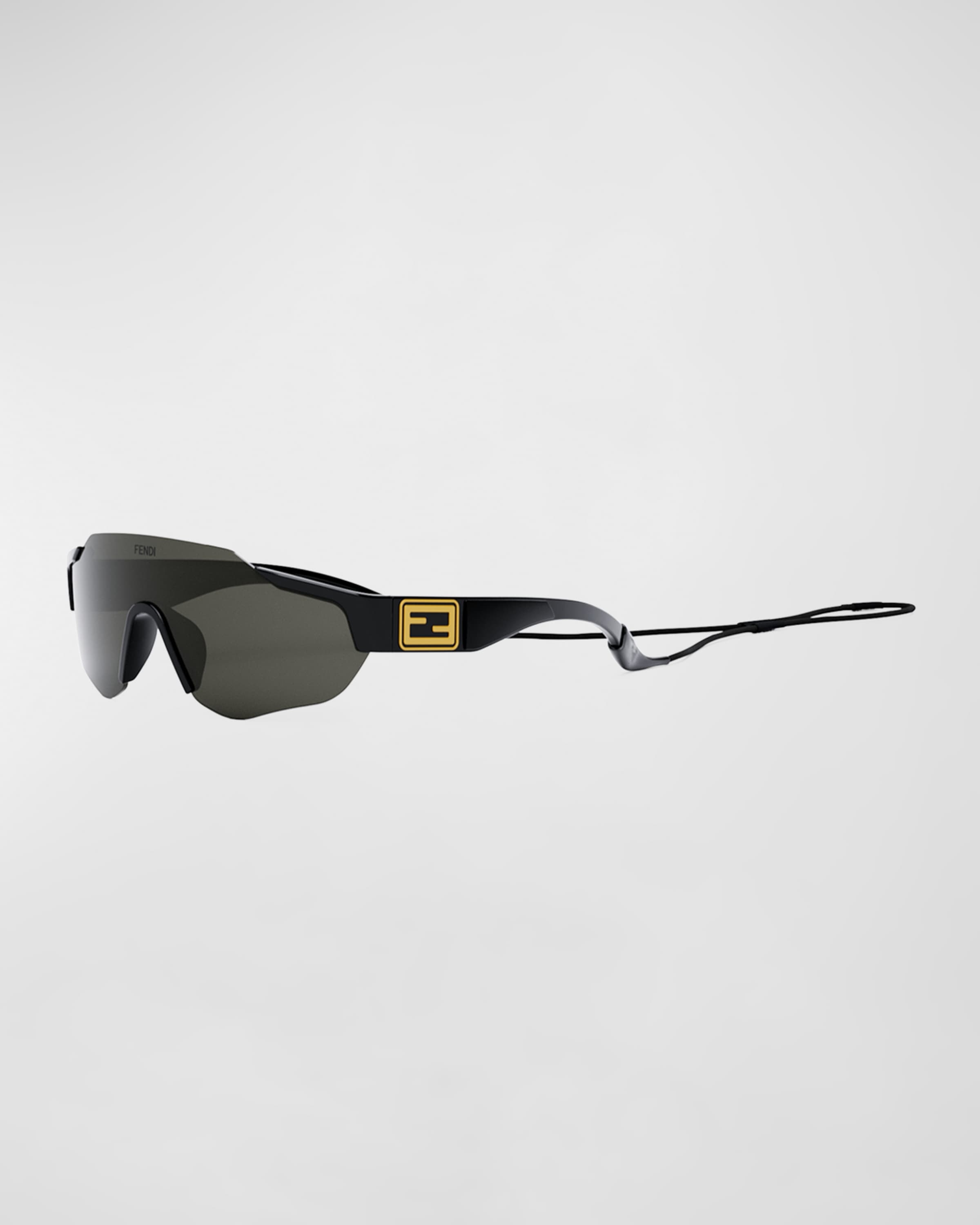 Fendi logo shield sunglasses fashion