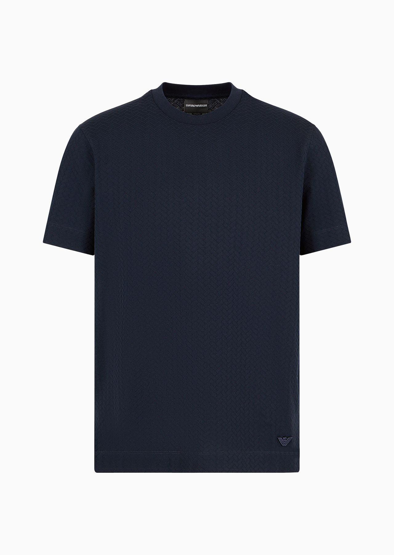 Jacquard jersey T-shirt - 1