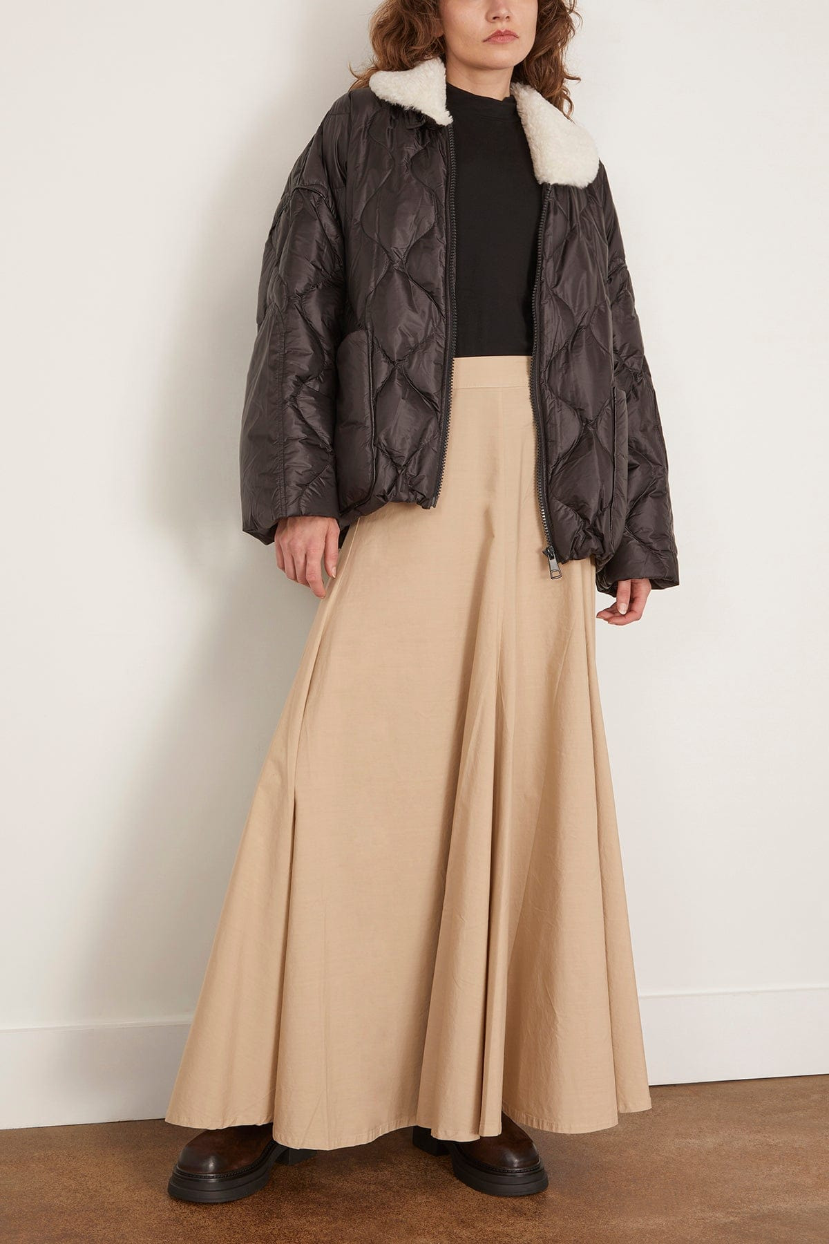 Cozy Coolness Jacket in Pure Black - 2