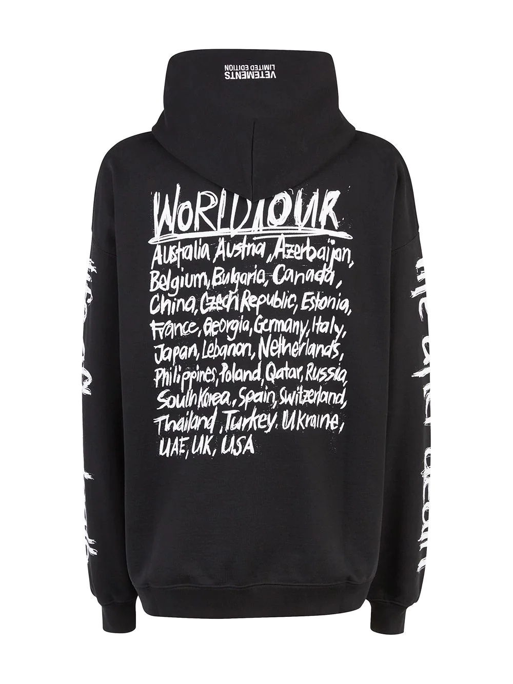 World Tour printed hoodie - 2