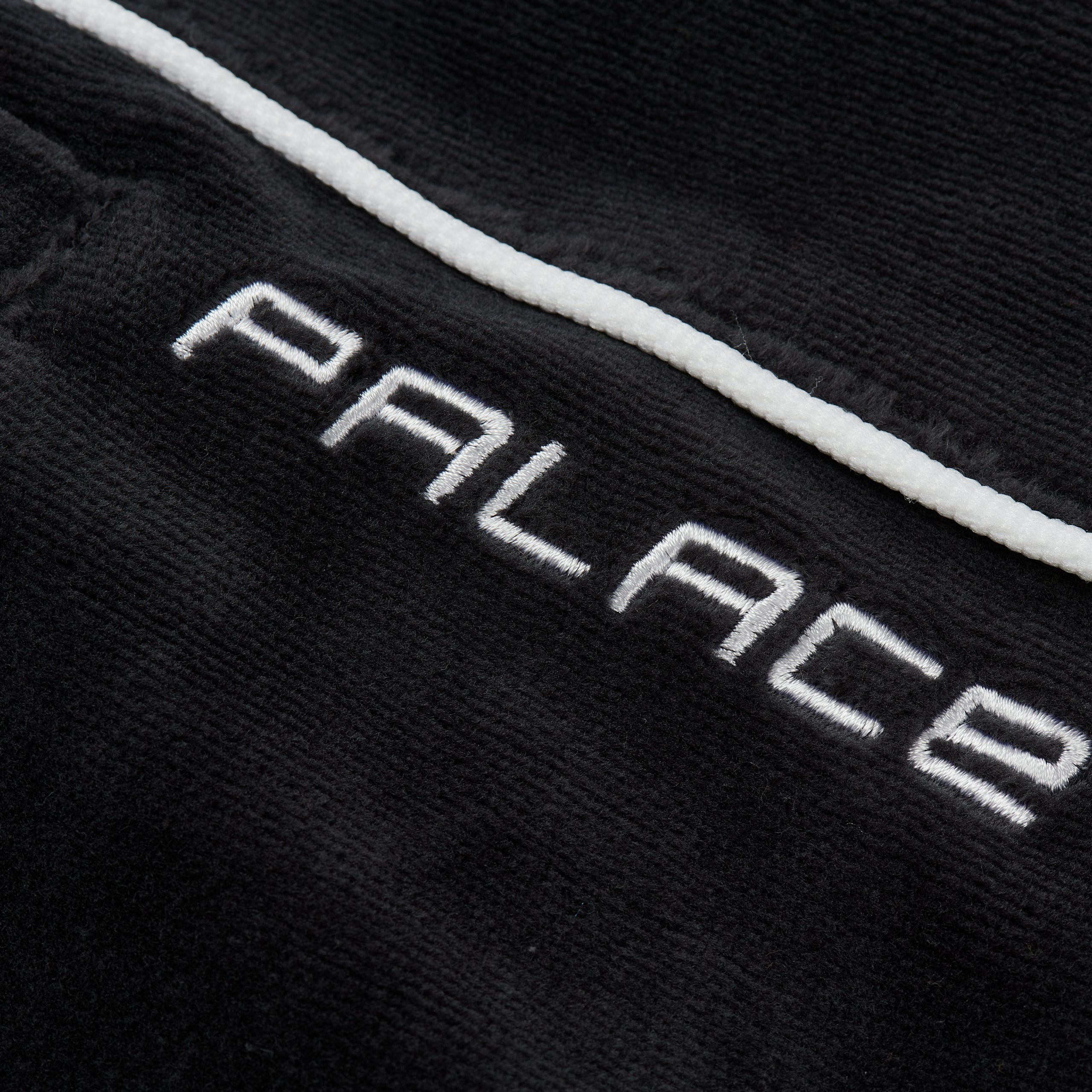 PIPED VELOUR JOGGER BLACK - 3