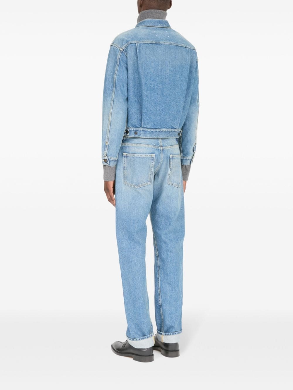 four-stitch denim jacket - 5