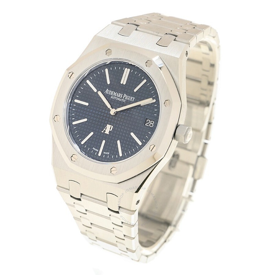 Audemars Piguet Royal Oak Jumbo Extra Thin Automatic Blue Dial Men's Watch 16202ST.OO.1240ST.01 - 3