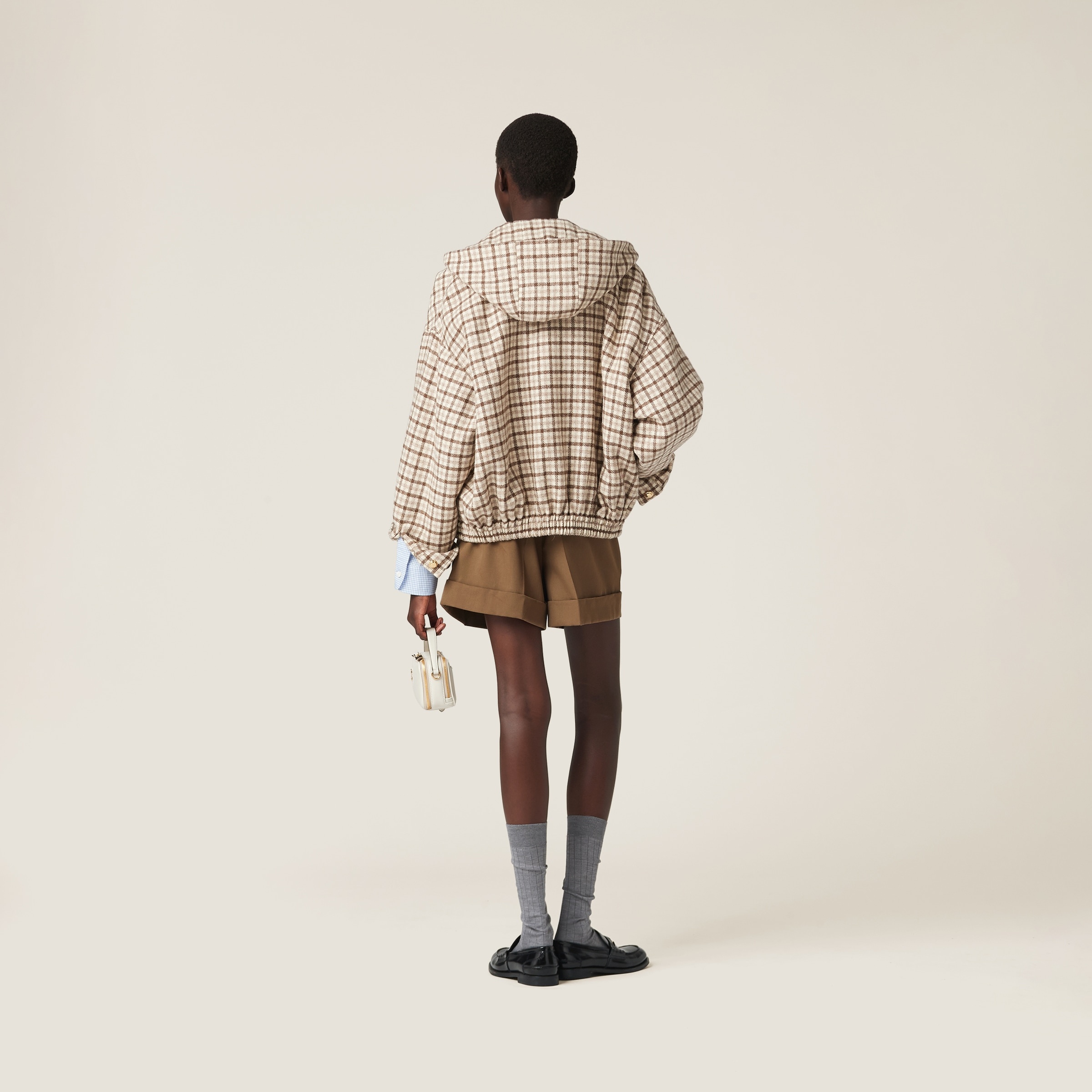 Miu Miu Check blouson jacket | REVERSIBLE