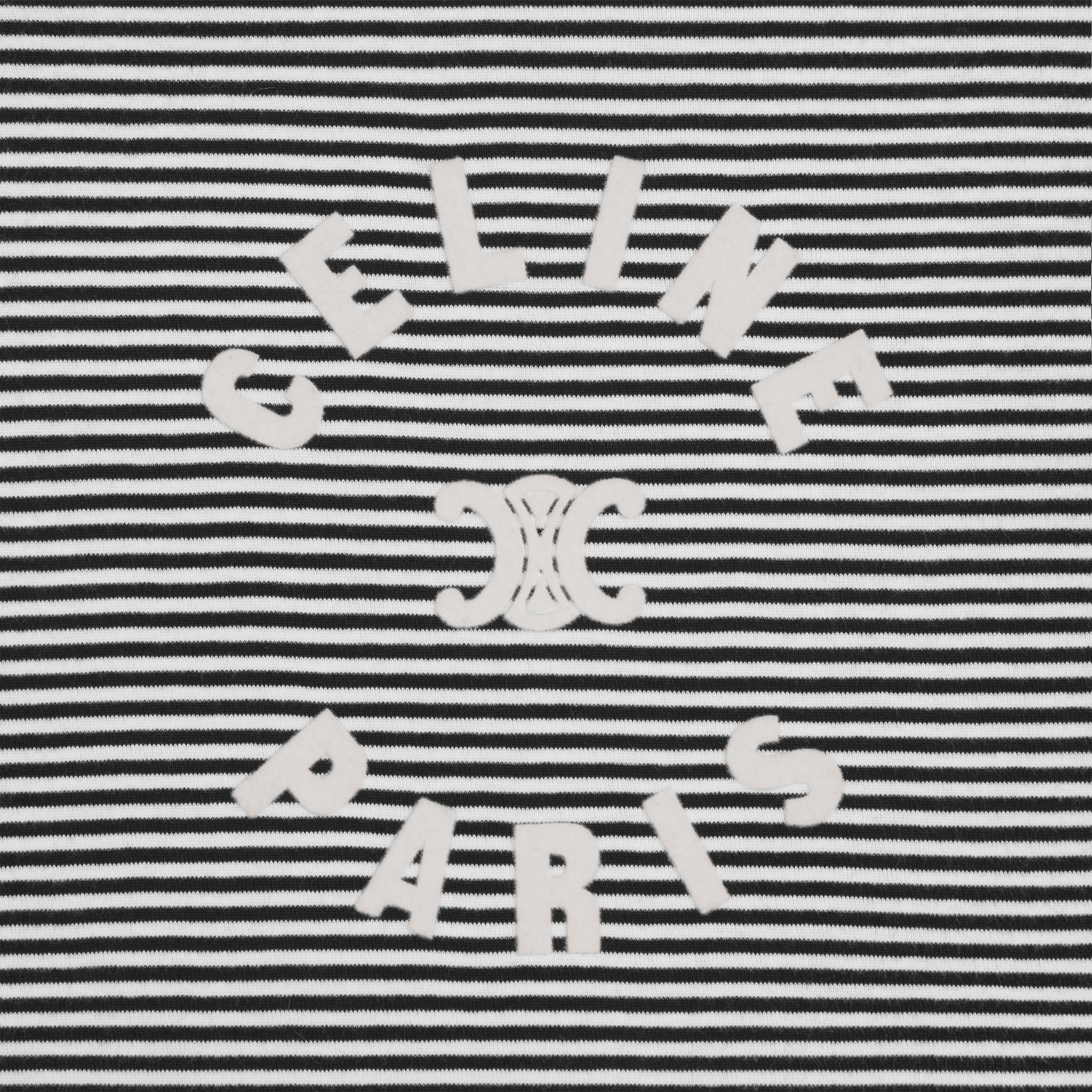 Celine Triomphe t-shirt in cotton jersey - 4