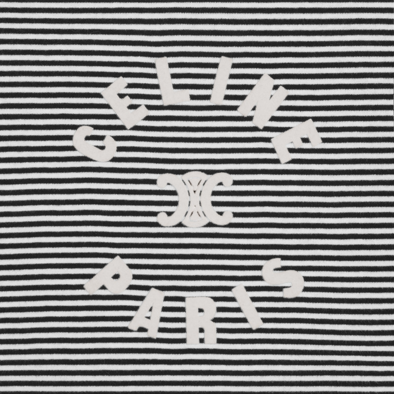 Celine Triomphe t-shirt in cotton jersey 4