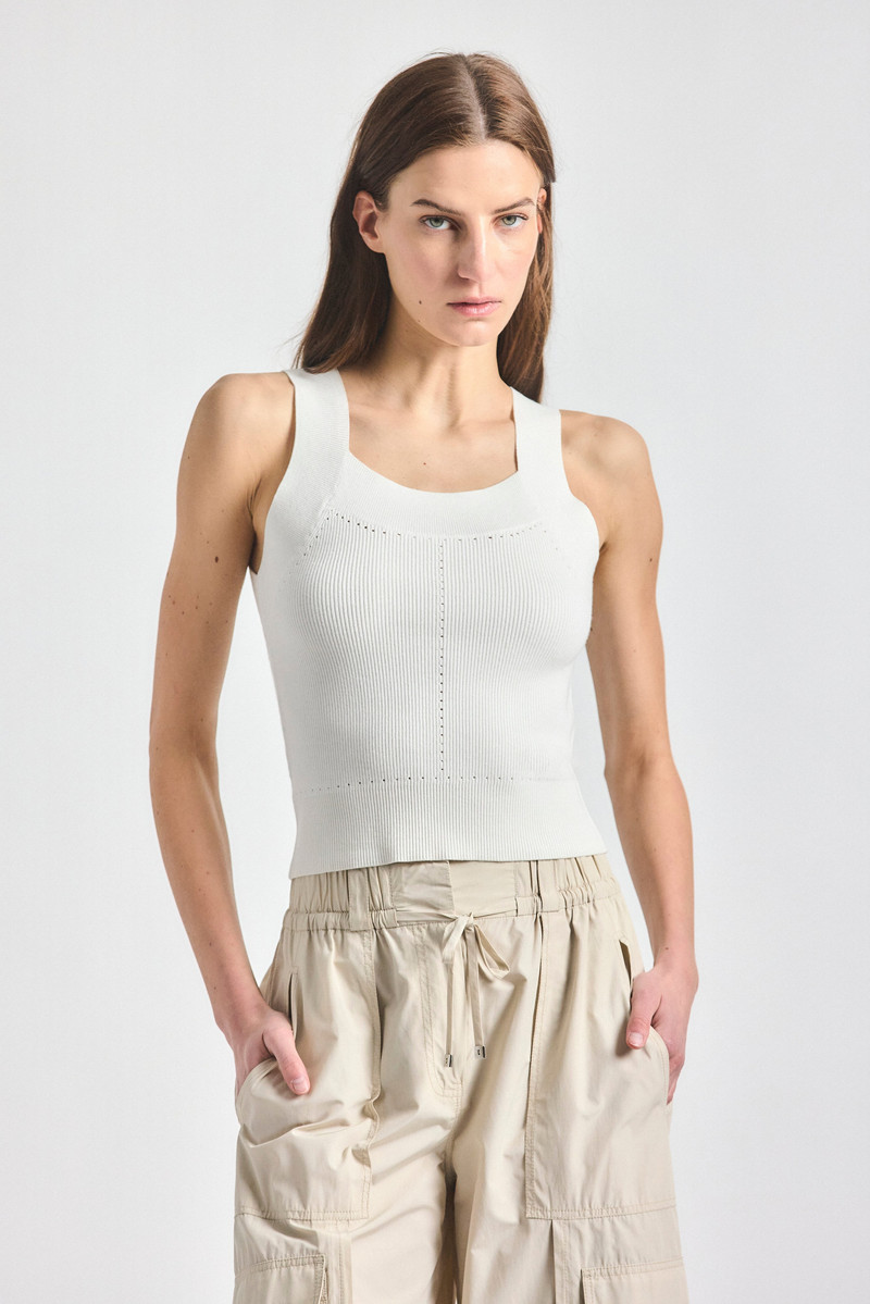 DAKOTA COMPACT KNIT TANK TOP 1