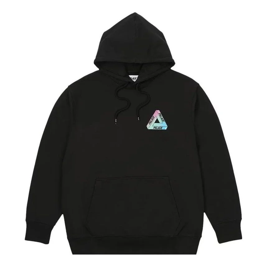 Palace Ombre Tri-Ferg Hoodie 'Black' P24CS086 - 1