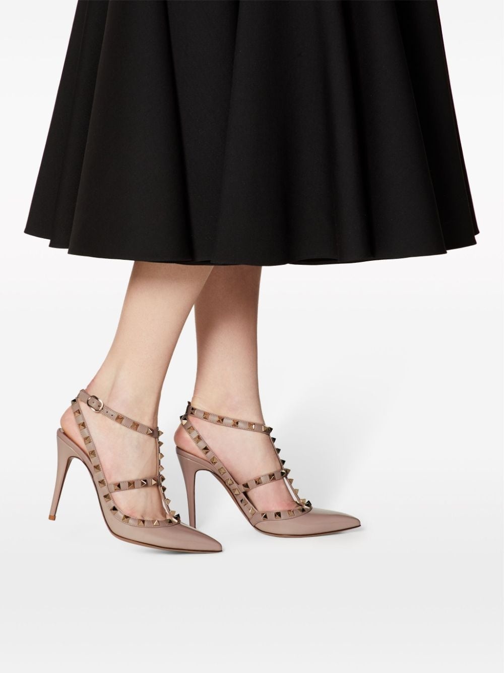 Rockstud 110mm pumps - 6
