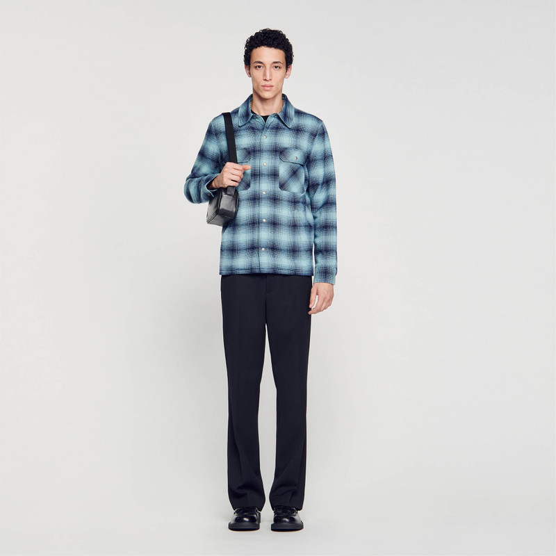 Sandro CHECK JACKET outlook