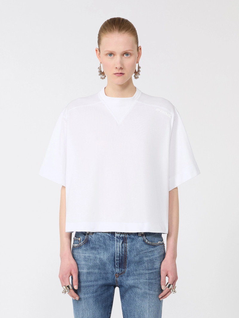 MASSA Cotton T-shirt - OPTICAL WHITE 3