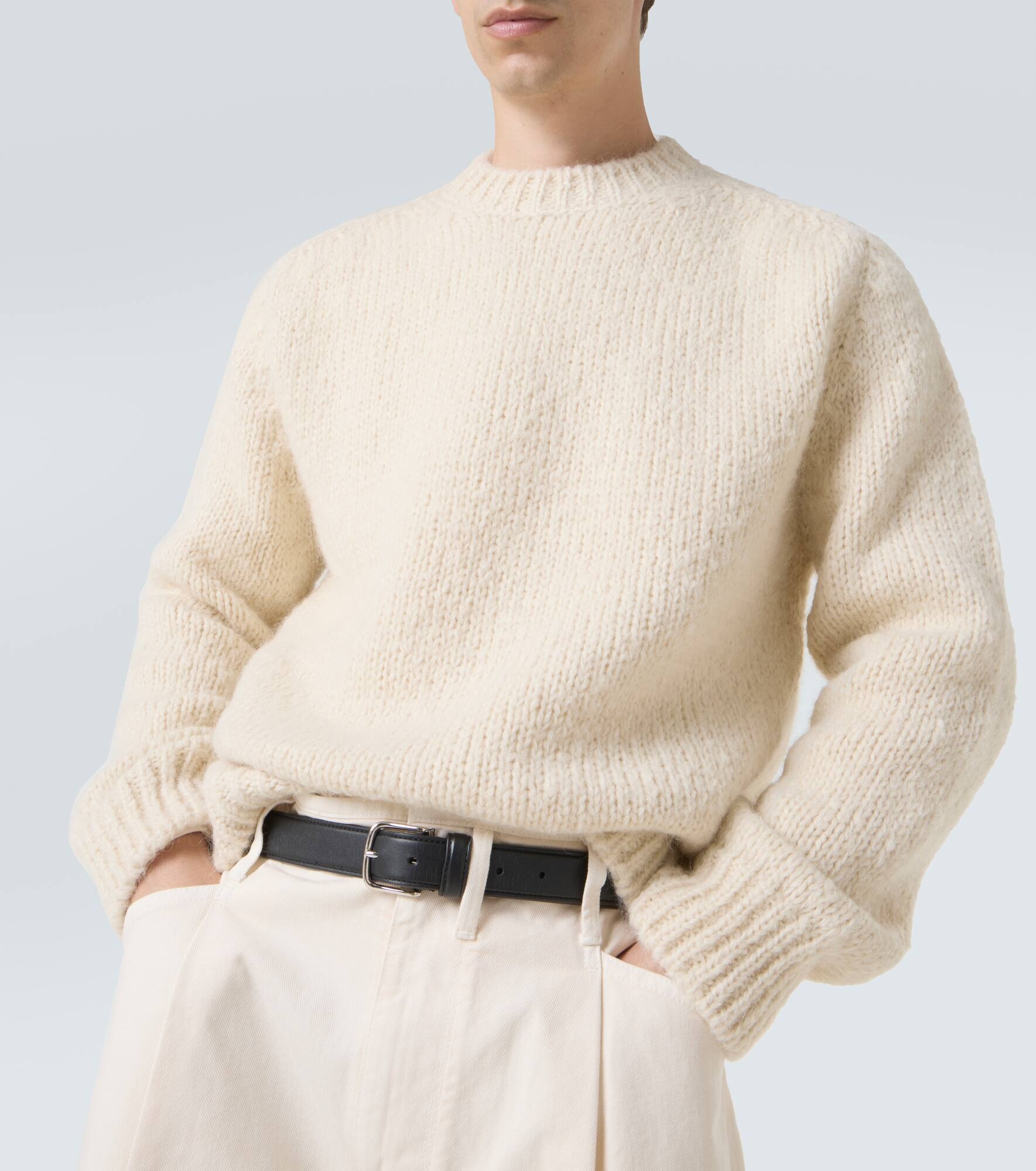 Mohair and alpaca-blend sweater - 5
