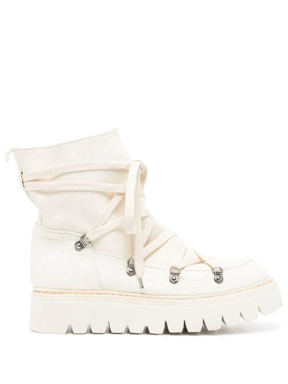 panelled chunky-sole boots - 1