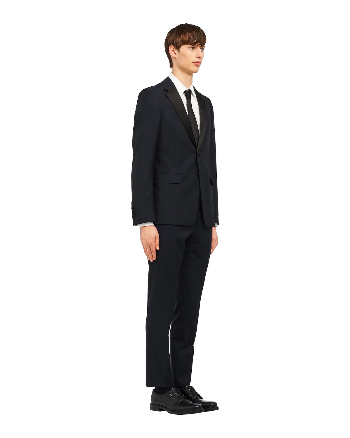 Singled-breasted two-button wool mohair tuxedo - 3