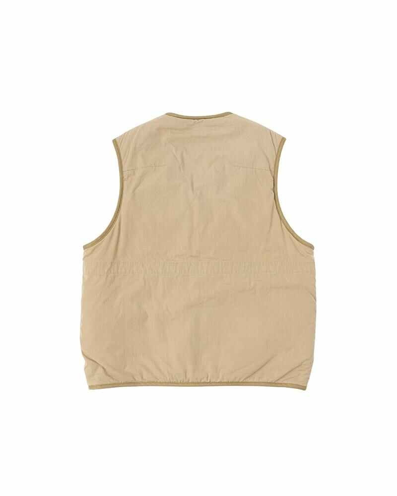 visvim RAWLY VEST BEIGE outlook