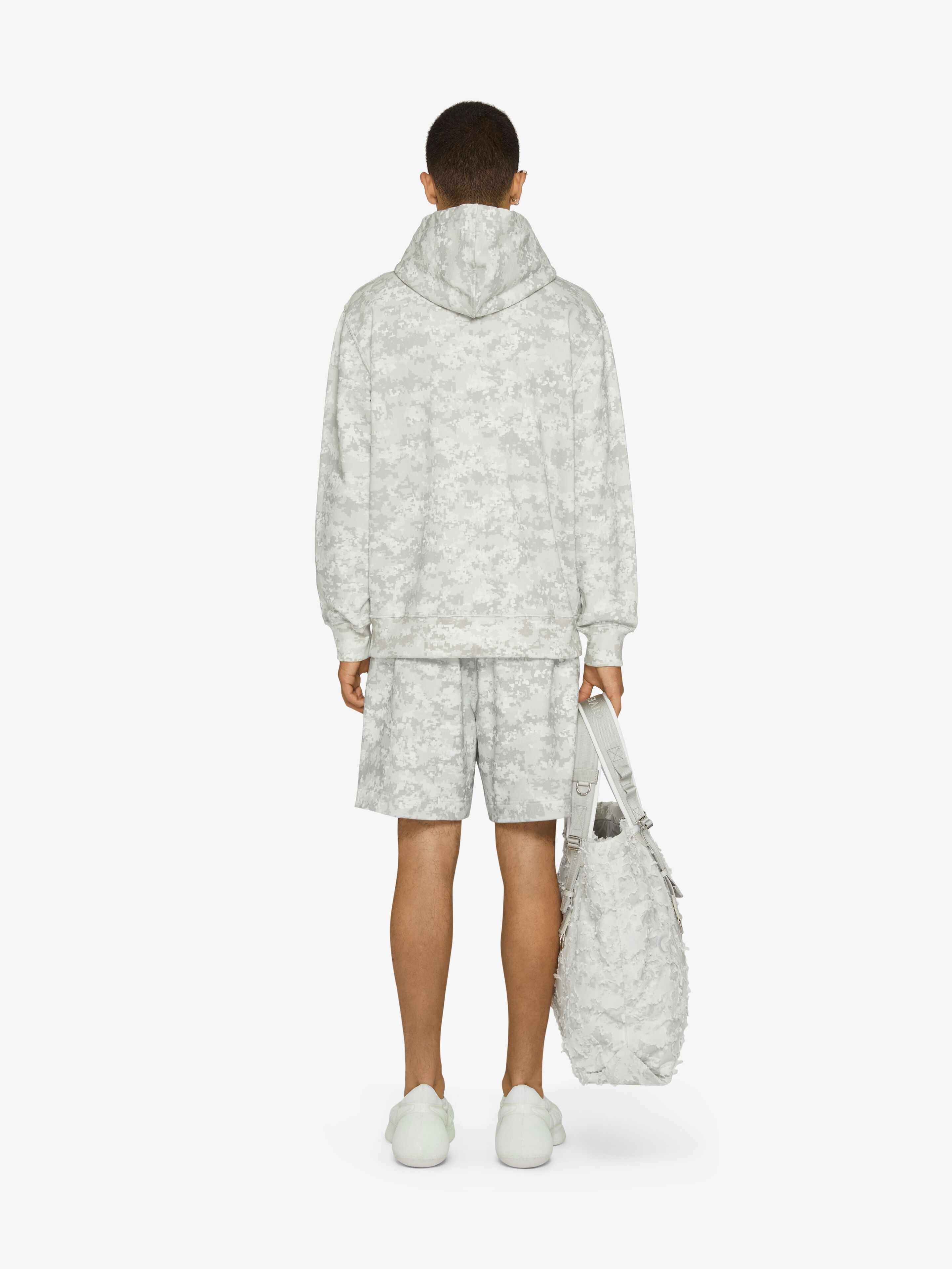 4G CAMOUFLAGE HOODIE IN COTTON - 4