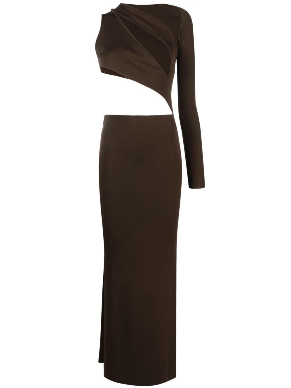 Actin cut-out maxi dress - 1