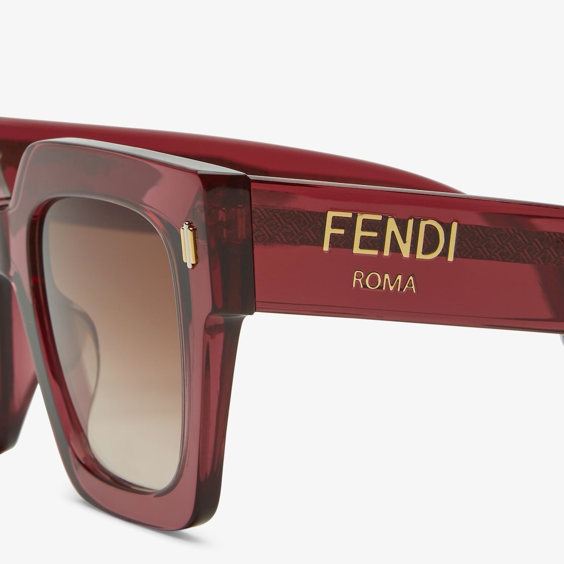 Fendi Women's Fendi Roma 50mm Square Sunglasses - Pink