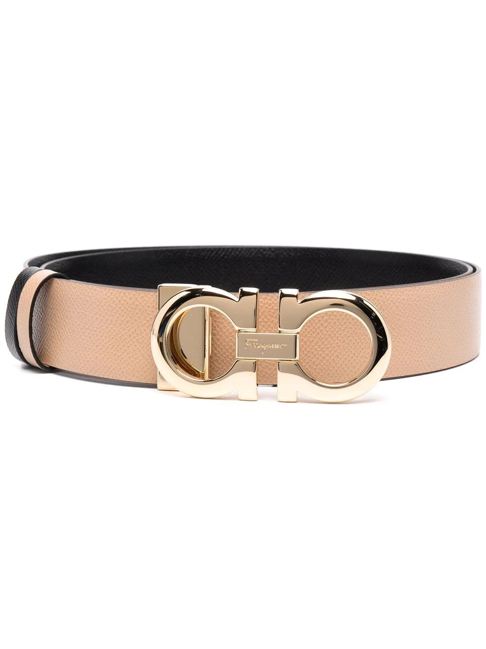 Gancini leather belt - 1