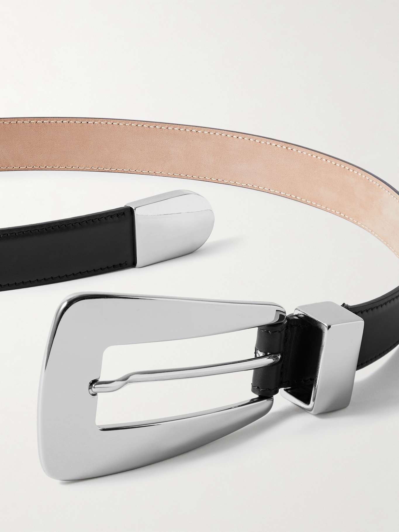 Lucca leather belt Black - 3