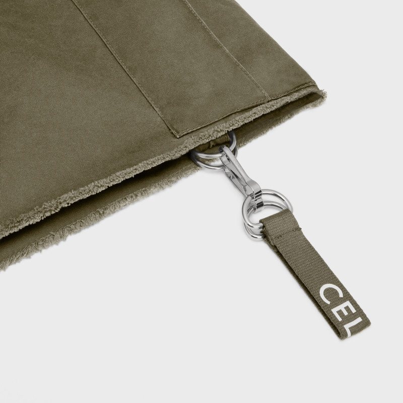 shorts with celine straps in cotton 4