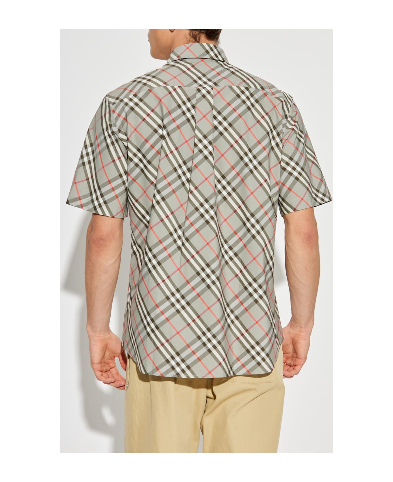 Burberry Plaid Pattern Shirt - 4