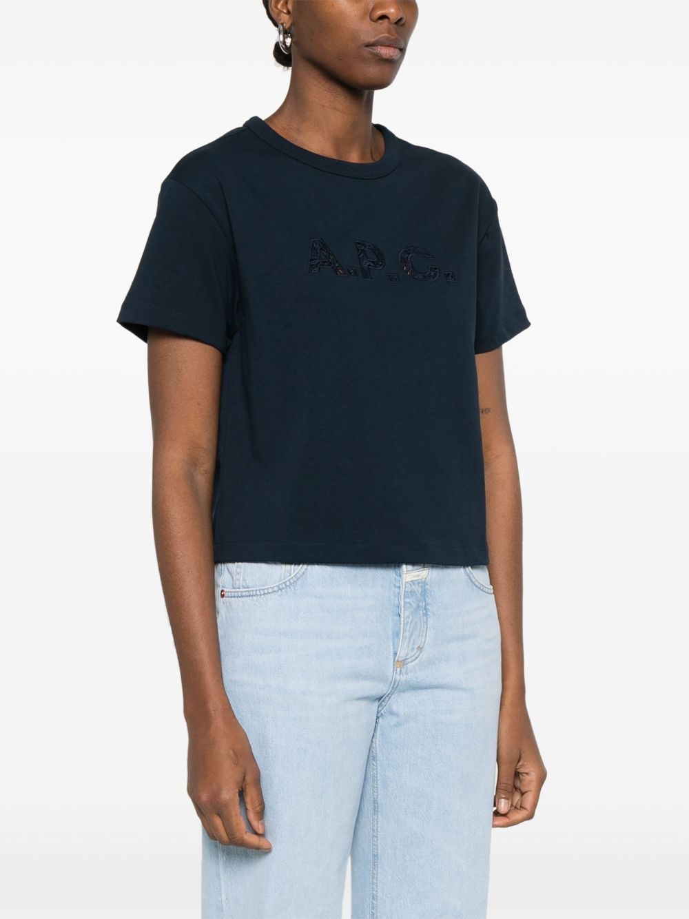 cotton T-shirt - 3