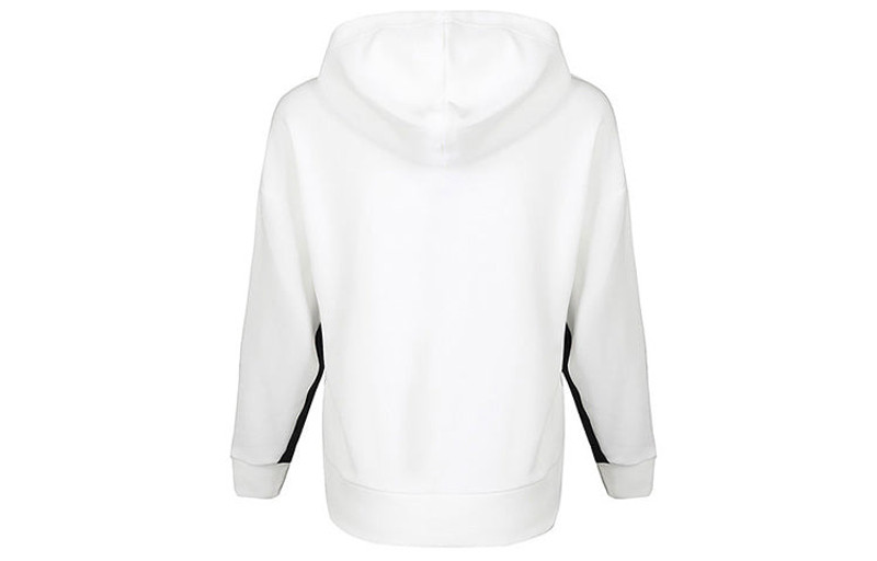 PUMA (WMNS) PUMA Classics Logo Hoodie 'White Black' 599197-02 outlook