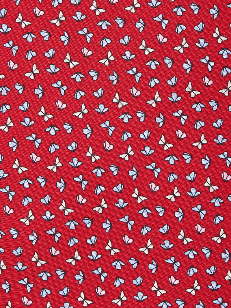 ZEGNA RED SILK TIE outlook