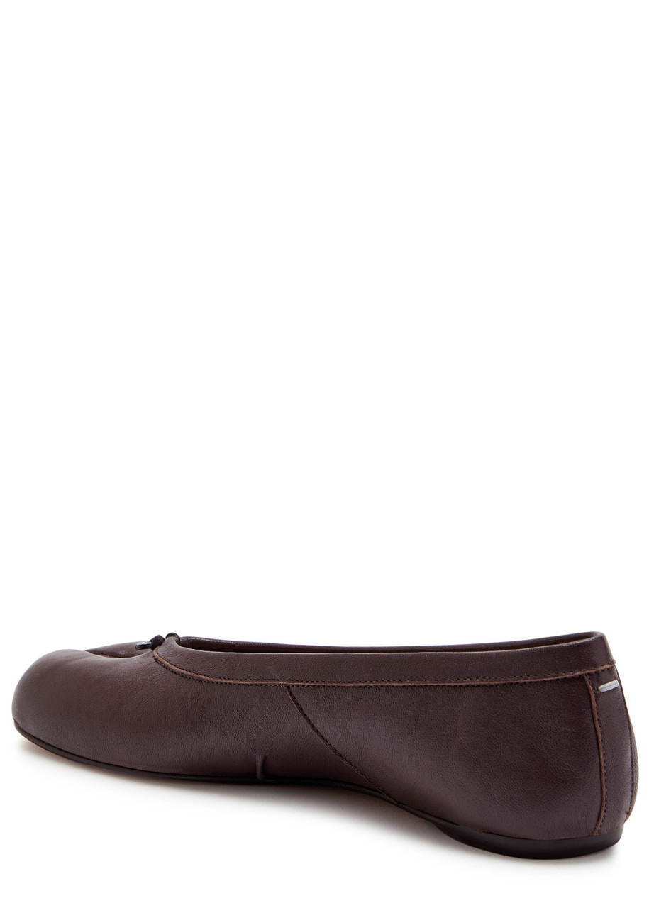 Maison Margiela Tabi Leather Ballet Flats - 2
