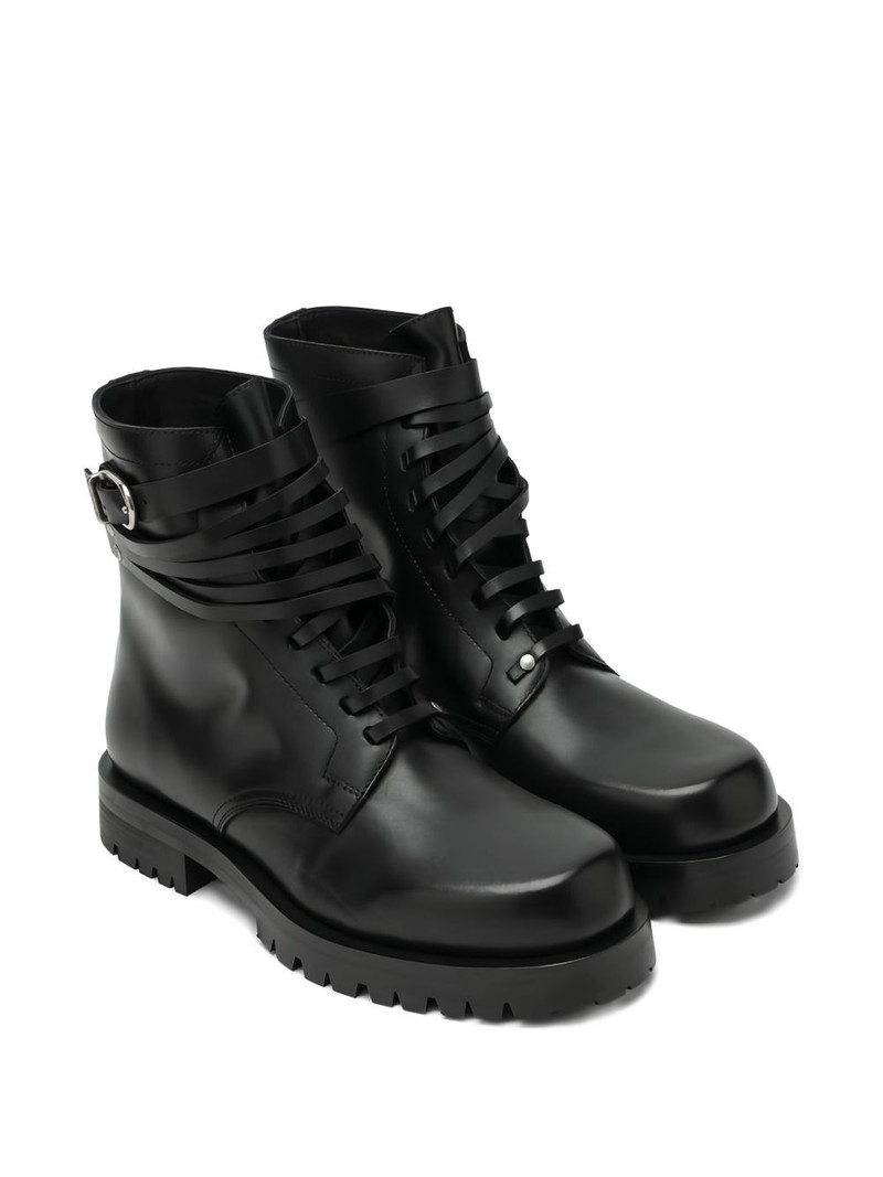 DURAZZI MILANO buckle-strap boots outlook