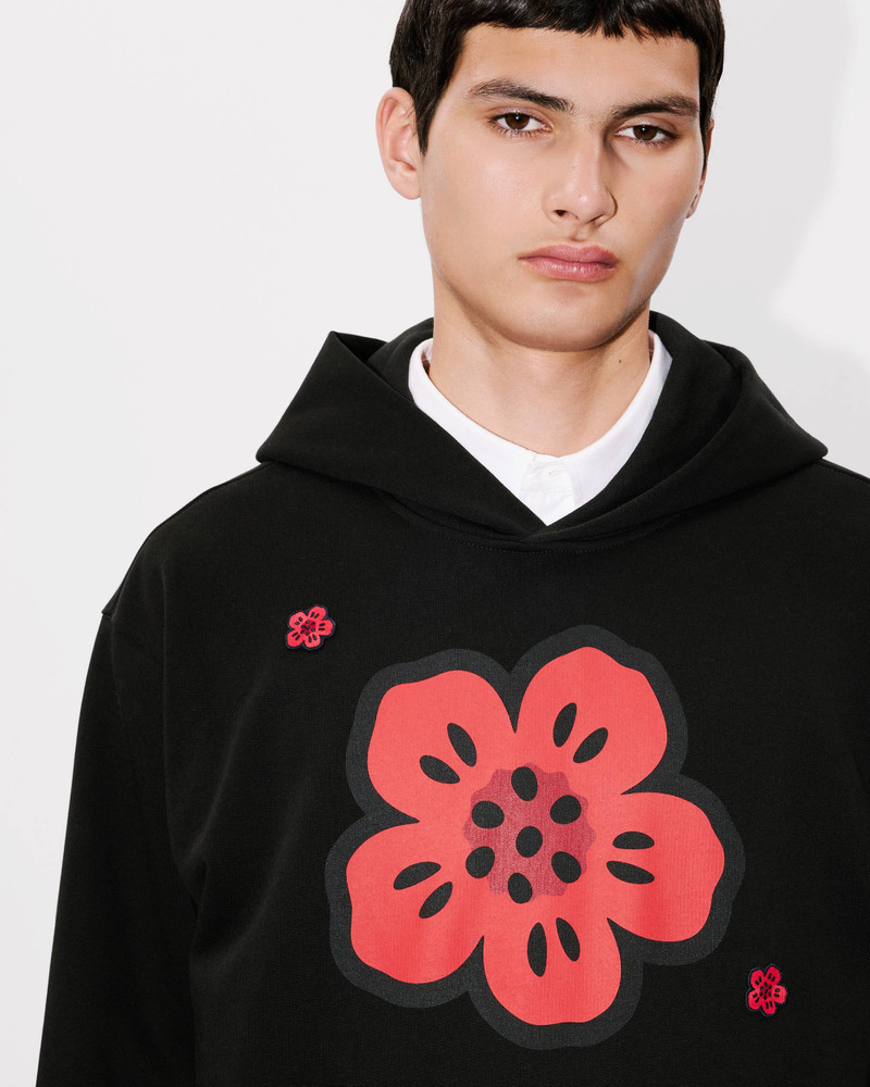 'Boke Flower' embroidered hoodie 6