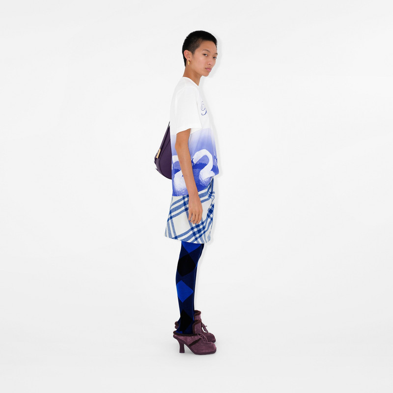 Swan Print T-shirt 3