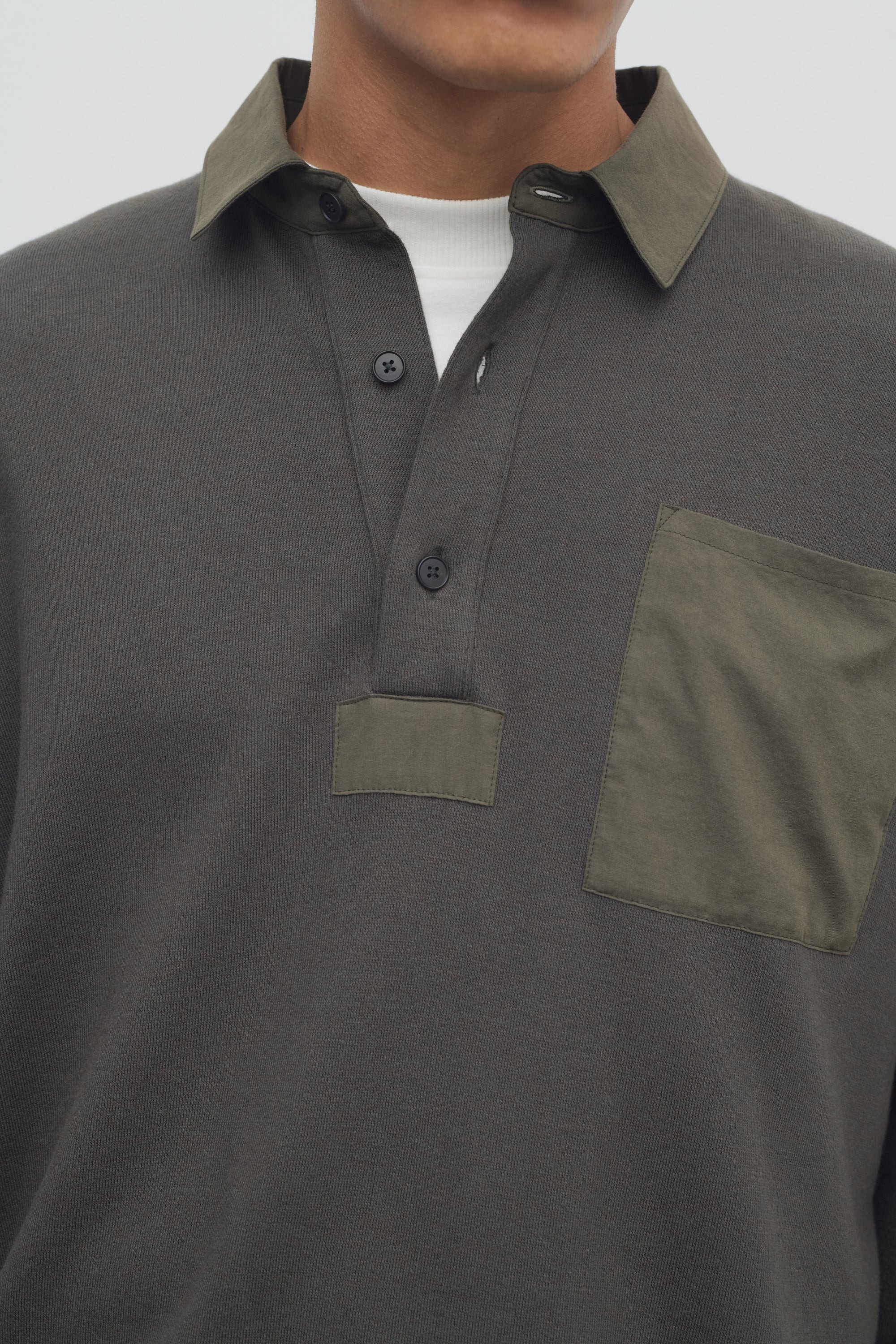 Dende Top in Cotton and Cashmere - 6