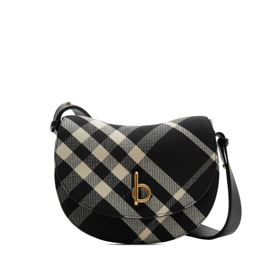 Burberry Rocking Horse Checked Crossbody Bag - 1