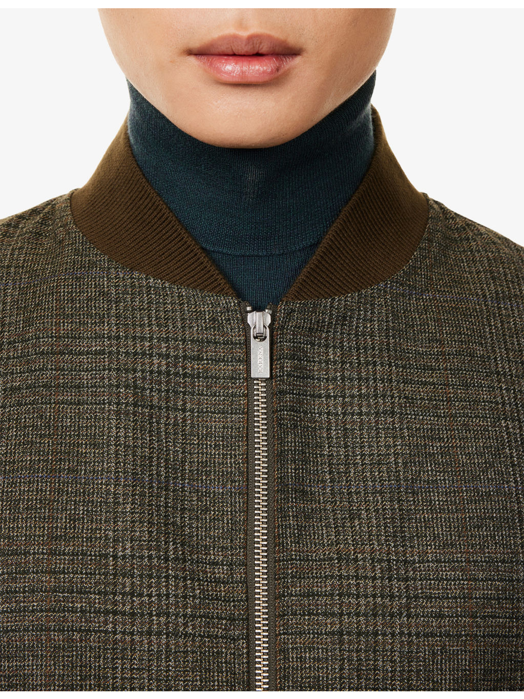 Gabier Checked Wool Jacket - 5