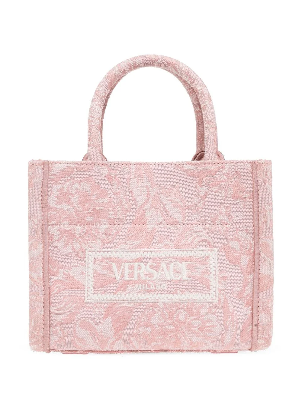 small Barocco Athena canvas tote bag - 1