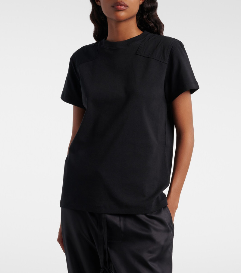 PHOEBE PHILO Patch-appliqué cotton jersey T-shirt outlook